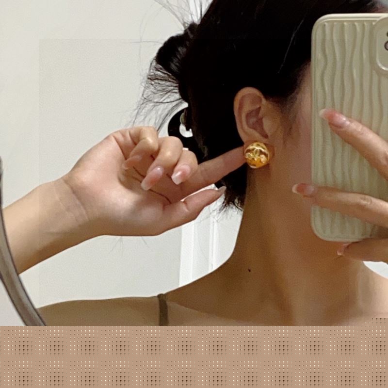 Ch*el earrings